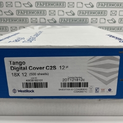  Tango Semi-Gloss Coated 2-side Cover 18x12 12pt/260g 500/pkg 