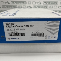 Tango Semi-Gloss Coated 2-side Cover 18x12 16pt/320g 400/pkg