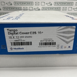 Tango Semi-Gloss Coated 2-side Cover 18x12 16pt/320g 400/pkg 