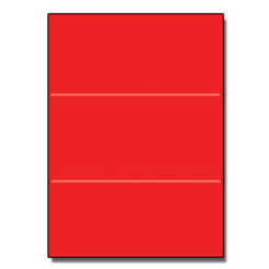  Tri-Fold Brochure 8-1/2x11 65lb Re-Entry Red 250/pkg 