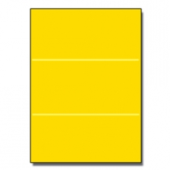  Tri-Fold Brochure 8-1/2x11 65lb Astro Solar Yellow 250/pkg 