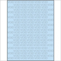  VOID if Copied Paper 8-1/2x11 24lb Blue-Tint 500/pkg 