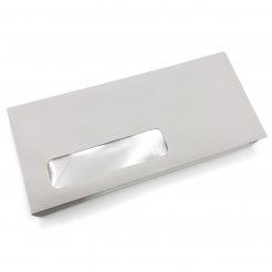  Lettermark Window Envelope Gray #10 24lb 500/box 